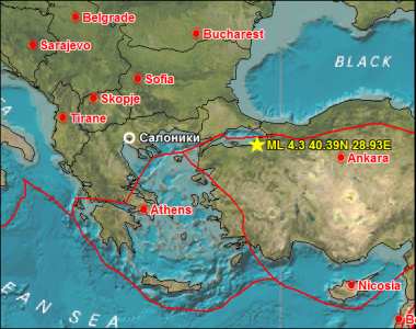 Землетрясение в Западной Турции 11.06.2010