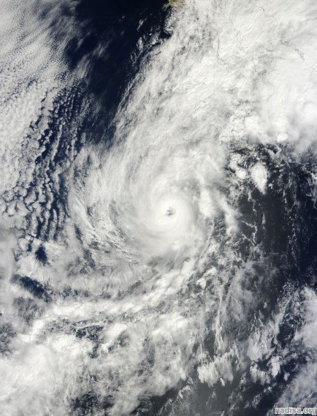 Тихоокеанский ураган «Пол» достиг интенсивности сильного урагана