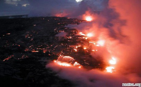 На Гавайях «закипает» вулкан