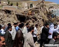 В Иране произошло сильное землетрясение, есть жертвы