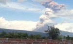 Внезапное извержение вулкана в Эквадоре
