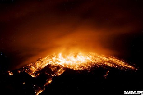 Эквадор ожидает мощное извержение вулкана Тунгурауа