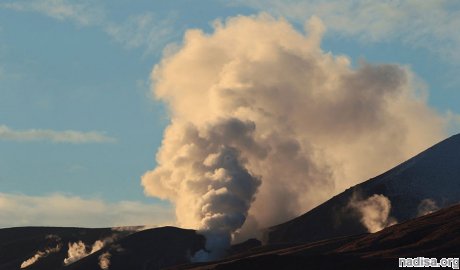 Новозеландский вулкан начал проявлять опасные признаки активности