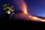 Вулкан Этна на Сицилии устроил огненное шоу