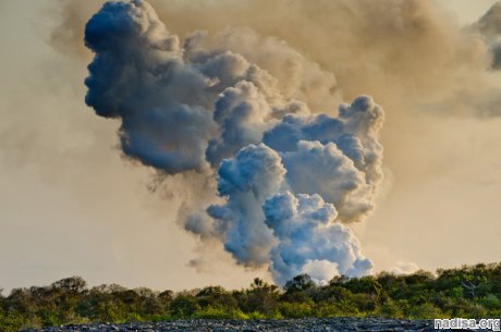 Вулкан Килауэа отмечает пятую годовщину извержения