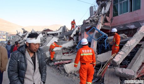 Китай продолжает трясти: новое землетрясение и более тысячи афтершоков