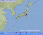 Японию сотрясают землетрясения
