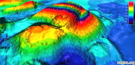 На Аляске обнаружили огромный подводный вулкан