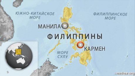 Три землетрясения магнитудой от 5,0 произошли на Филиппинах