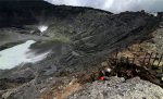 На индонезийской горе Тангкубан произошло извержение