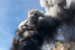 Вулкан Ключевская сопка произвел очередной выброс пепла