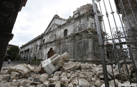 Новое землетрясение на Филиппинах