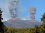 Октябрьское извержение вулкана Этна: уникальные кадры