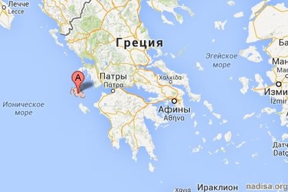 В Греции произошло сильное землетрясение