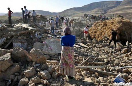 Мощное землетрясение произошло в Иране