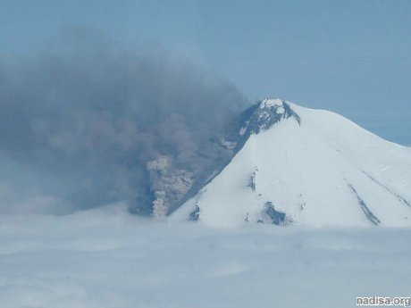 На Аляске «оживился» вулкан Павлова