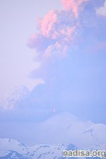 Вулкану Павлова на Аляске присвоен «оранжевый» авиационный код