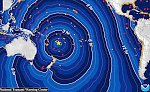 В Тихом океане у островов Фиджи произошло землетрясение магнитудой 6,9