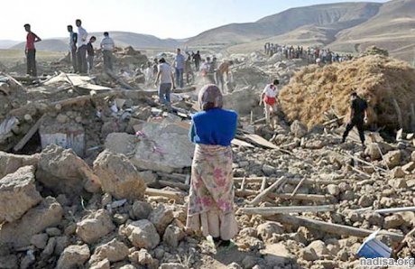 Очередное мощное землетрясение произошло в Иране