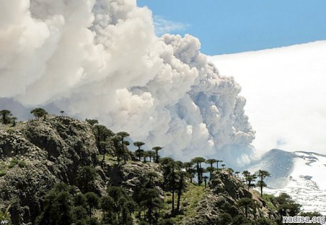 В Чили разбушевался вулкан Копауэ