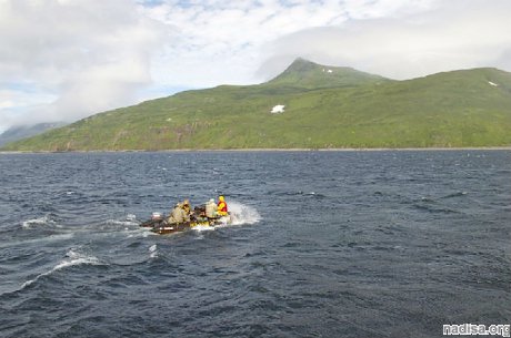 В Охотском море вблизи Курильских островов произошло землетрясение магнитудой 5,3