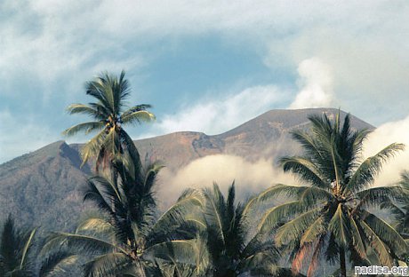 В Индонезии разбушевался вулкан Гамалама