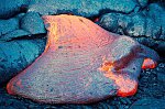 Поток лавы из вулкана Килауэа остановился