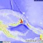 Major M7.5 earthquake hits New Britain region generating small tsunami, Papua New Guinea