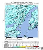 Strong earthquake M6.3 registered near Iliamna Volcano, Southern Alaska, US