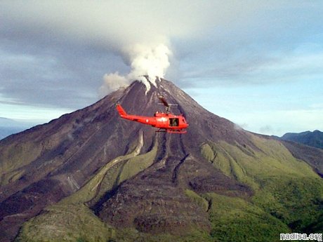 В Папуа-Новой Гвинее из-за вулкана Багана повышен уровень авиаопасности