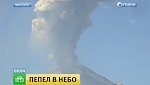 Вулкан Попокатепетль в Мексике выбросил двухкилометровый столб из газа и пепла