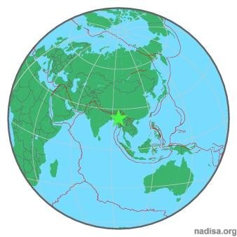 В Мьянме произошло землетрясение магнитудой 7,2