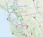 В американском штате Калифорния отмечены многочисленные случаи деформации поверхности земли