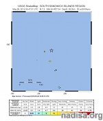 Very strong M7.3 earthquake at intermediate depth hits South Sandwich Islands region