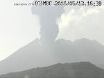 В Японии продолжает пыхтеть вулкан Сакурадзима