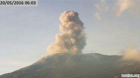 Колумбийский вулкан Невадо-дель-Руис продолжает пугать местных жителей