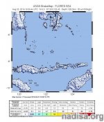 Deep M6.0 earthquake hits off the coast of Palau Flores, Indonesia