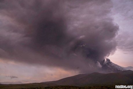 Эквадорский вулкан Котопакси может вновь взорваться