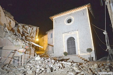 В Центральной Италии в течение полдня зарегистрировали 124 землетрясения