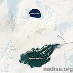 Последствия извержения вулкана в Исландии: фото из космоса