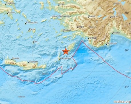 Два землетрясения «тряхнули» Грецию