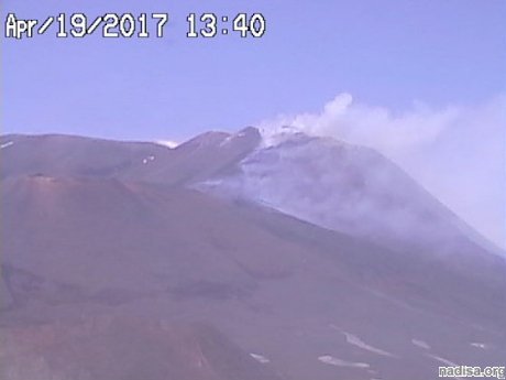 В районе вулкана Этна объявлен «оранжевый» код опасности