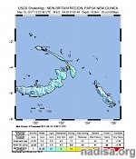 Землетрясение магнитудой 6,2 зафиксировано у берегов Папуа-Новой Гвинеи