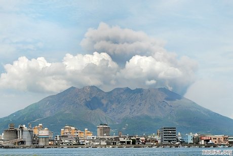 В Японии «взорвался» вулкан Сакурадзима