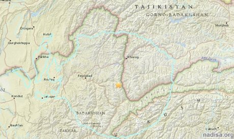 Таджикистан «сотрясло» землетрясение магнитудой 6,2