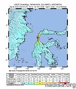 Major tsunami hits Indonesia after shallow M7.5 earthquake