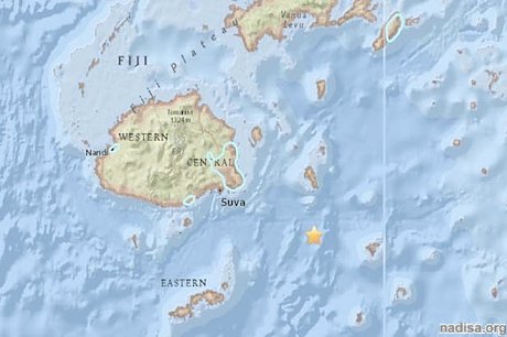 У берегов Фиджи зарегистрировано землетрясение магнитудой 7,8