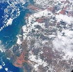 Devastating floods in Madagascar seen from space