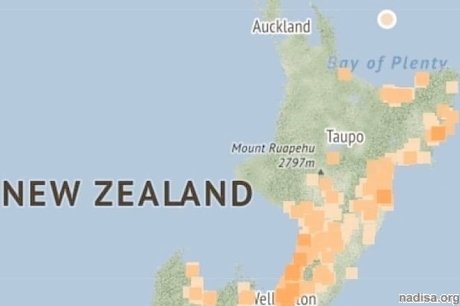 Северный остров Новой Зеландии «сотрясли» подземные толчки магнитудой 5,5