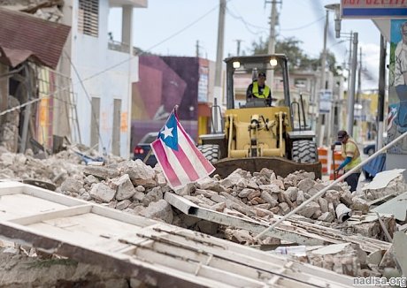 У берегов Пуэрто-Рико произошло землетрясение магнитудой 6,0